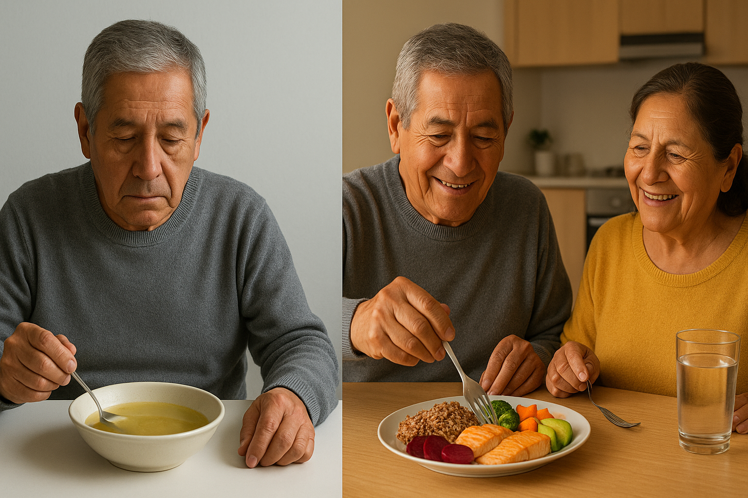 Errores comunes en la alimentación del adulto mayor y cómo evitarlos