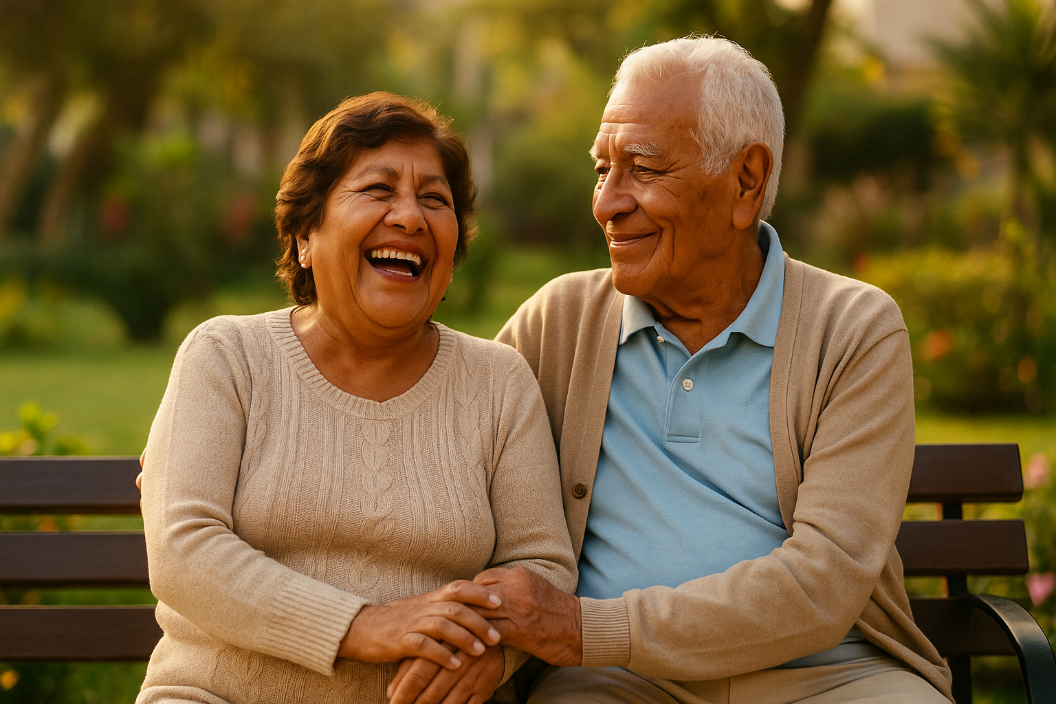 Adulto mayor peruano envejeciendo con dignidad gracias al cuidado a largo plazo